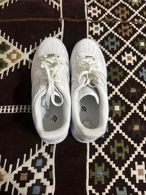 Nike White Low-Top Leather Sneakers